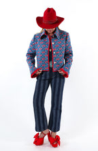 Load image into Gallery viewer, The Slim Shortie Quilted Ruffle Jacket- PRE-ORDER