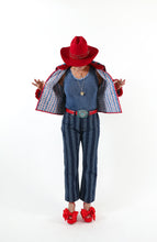 Load image into Gallery viewer, The Slim Shortie Quilted Ruffle Jacket- PRE-ORDER
