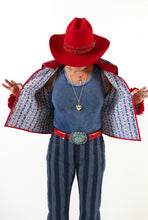 Load image into Gallery viewer, The Slim Shortie Quilted Ruffle Jacket- PRE-ORDER