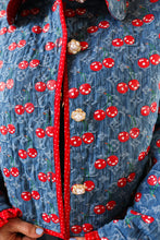 Load image into Gallery viewer, The Slim Shortie Quilted Ruffle Jacket- PRE-ORDER