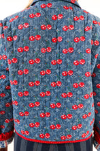 Load image into Gallery viewer, The Slim Shortie Quilted Ruffle Jacket- PRE-ORDER