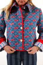 Load image into Gallery viewer, The Slim Shortie Quilted Ruffle Jacket- PRE-ORDER