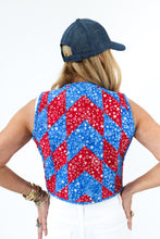 Load image into Gallery viewer, The Wolfe Quilt Vest - Medium
