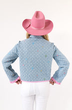 Load image into Gallery viewer, The Slim Shortie Quilted Ruffle Jacket