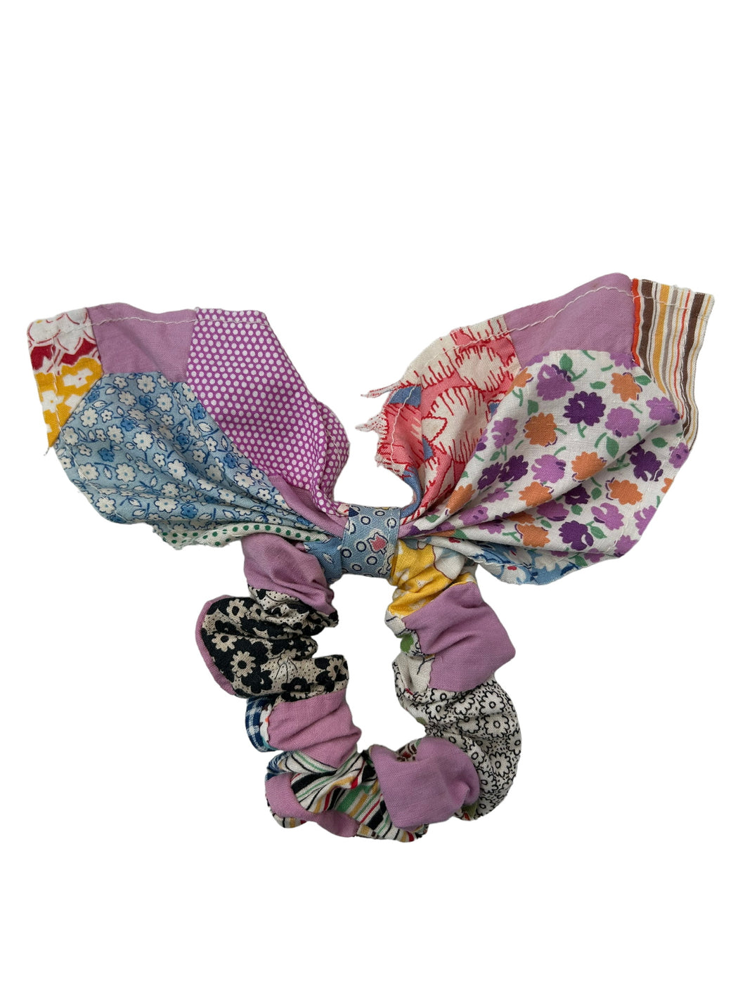 Vintage Quilted Scrunchie Clare
