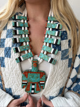 Load image into Gallery viewer, Turquoise Thunderbird Necklace