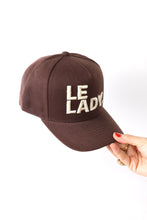 Load image into Gallery viewer, Le Lady Brown Twill Hat