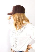 Load image into Gallery viewer, Le Lady Brown Twill Hat