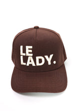 Load image into Gallery viewer, Le Lady Brown Twill Hat