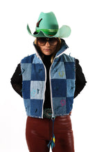 Load image into Gallery viewer, Le Zip Crop Vest