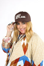 Load image into Gallery viewer, Lady Outlaw Brown Twill Hat