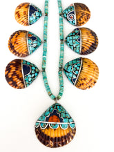 Load image into Gallery viewer, Turquoise Shell Necklace