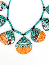 Load image into Gallery viewer, Turquoise Shell Necklace