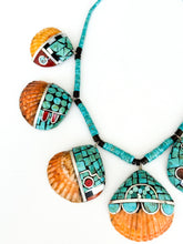 Load image into Gallery viewer, Turquoise Shell Necklace