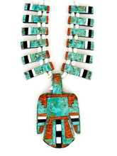 Load image into Gallery viewer, Turquoise Thunderbird Necklace