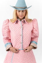Load image into Gallery viewer, The Queen Bee Quilted Ruffle Jacket - Small