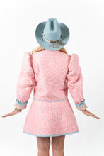 Load image into Gallery viewer, The Queen Bee Quilted Ruffle Jacket - Small