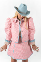 Load image into Gallery viewer, The Queen Bee Quilted Ruffle Jacket - Small