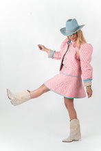 Load image into Gallery viewer, The Queen Bee Quilted Ruffle Jacket - Small