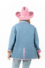 Load image into Gallery viewer, The Quilted Chambray Blazer