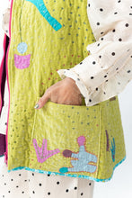 Load image into Gallery viewer, Le Zip Kantha Vest