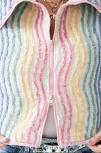 Load image into Gallery viewer, Le Zip Crop Vest