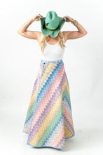 Load image into Gallery viewer, The Class Act Maxi Quilt Skirt