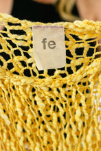 Load image into Gallery viewer, Fe Knits Boyfriend Sweater in Yellow