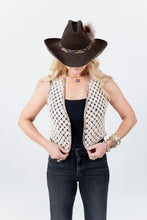 Load image into Gallery viewer, The Crochet Vest - Small
