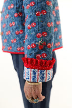 Load image into Gallery viewer, The Slim Shortie Quilted Ruffle Jacket- PRE-ORDER
