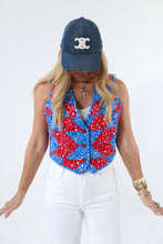 Load image into Gallery viewer, The Wolfe Quilt Vest - Medium
