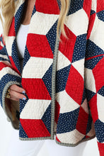 Load image into Gallery viewer, The Aunt Ethel Quilt Jacket
