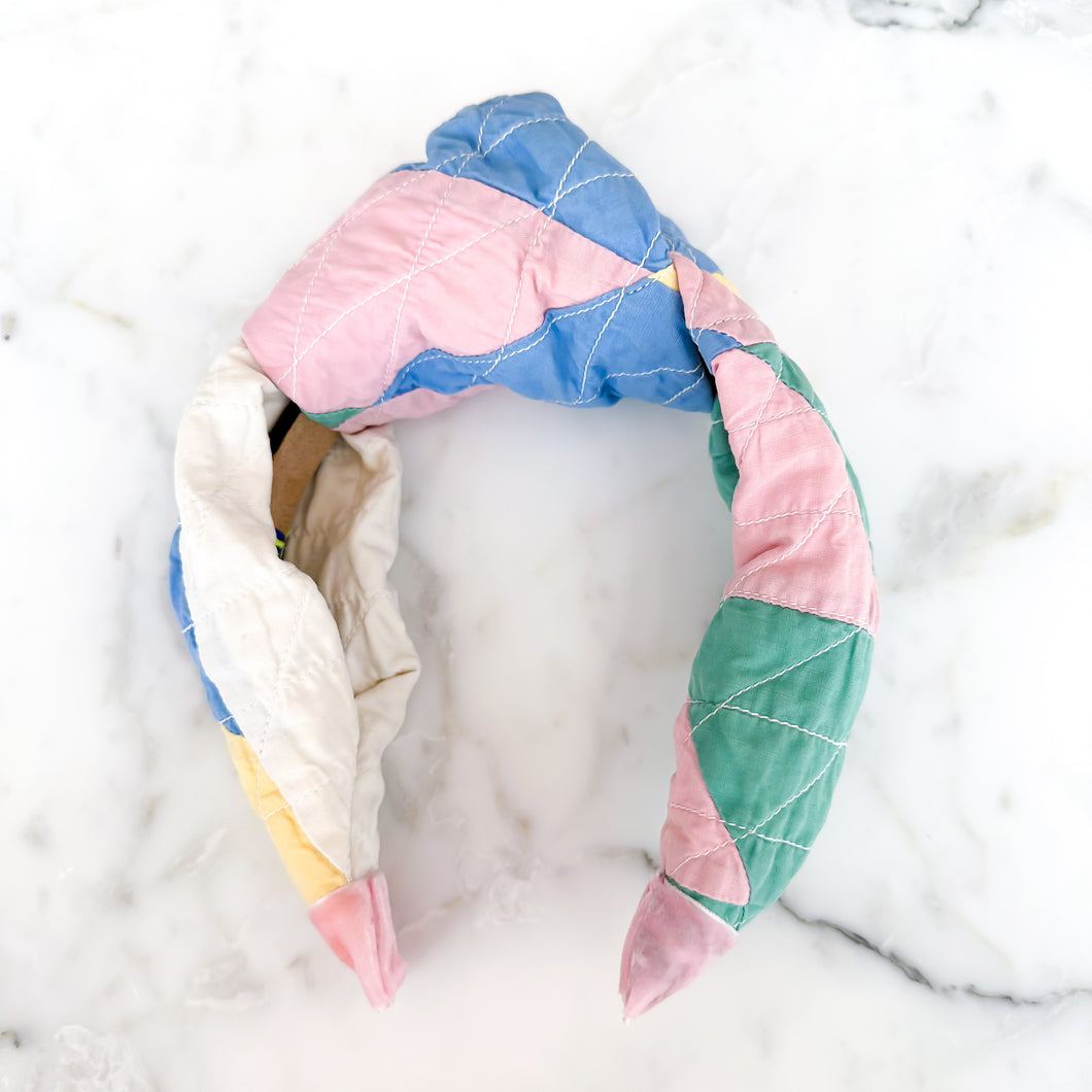 The Cecelia Quilted Headband