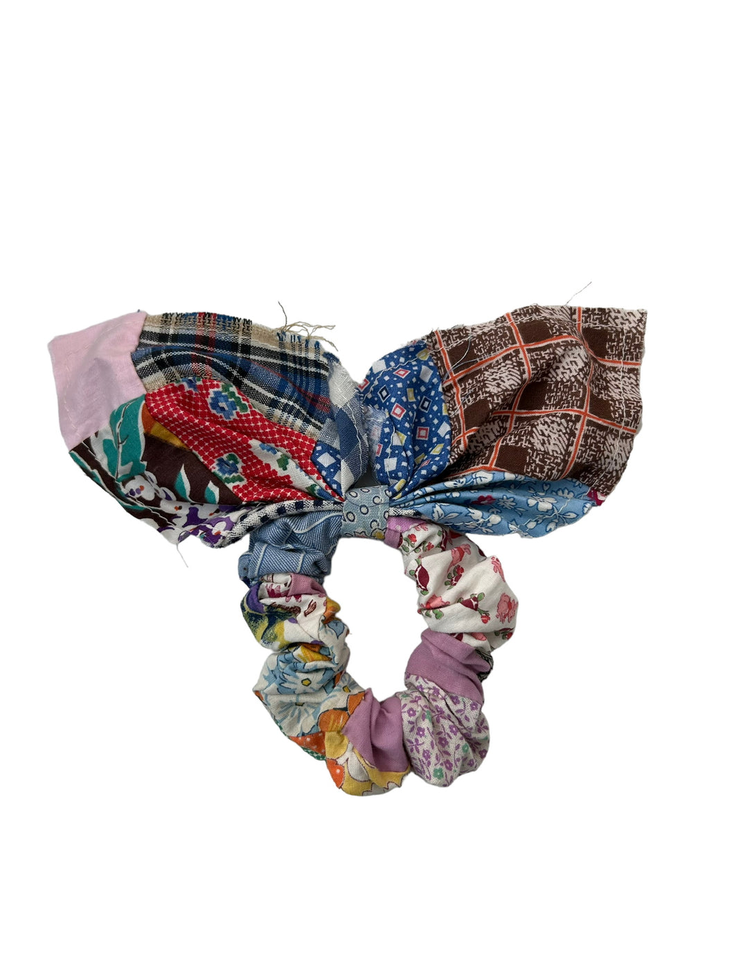 Vintage Quilted Scrunchie Kailey