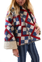 Load image into Gallery viewer, The Aunt Ethel Quilt Coat
