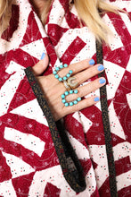 Load image into Gallery viewer, Horseshoe Turquoise Ring
