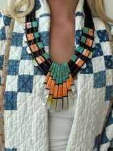 Load image into Gallery viewer, Turquoise and Spiny Oyster Necklace
