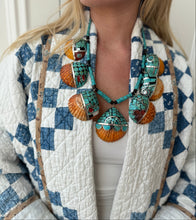 Load image into Gallery viewer, Turquoise Shell Necklace
