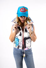 Load image into Gallery viewer, Le Zip Crop Vest
