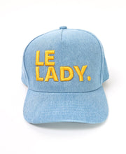 Load image into Gallery viewer, Le Lady Denim Chambray Hat - PRE ORDER
