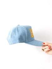 Load image into Gallery viewer, Le Lady Denim Chambray Hat - PRE ORDER
