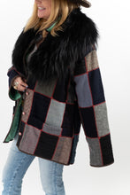 Load image into Gallery viewer, The Oversized Market Jacket with Fur

