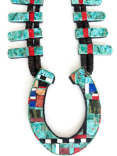 Load image into Gallery viewer, Turquoise Horseshoe Necklace
