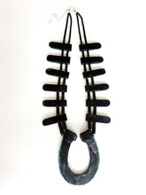 Load image into Gallery viewer, Turquoise Horseshoe Necklace
