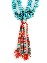 Load image into Gallery viewer, Turquoise Jackal Necklace
