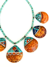 Load image into Gallery viewer, Turquoise Shell Necklace
