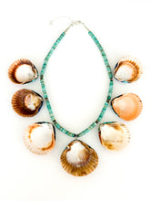 Load image into Gallery viewer, Turquoise Shell Necklace
