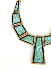 Load image into Gallery viewer, Turquoise and Wood Maiden Necklace
