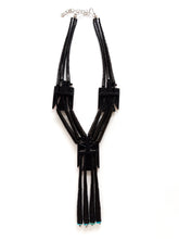 Load image into Gallery viewer, Turquoise Triple Thunderbird Necklace
