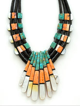 Load image into Gallery viewer, Turquoise and Spiny Oyster Necklace
